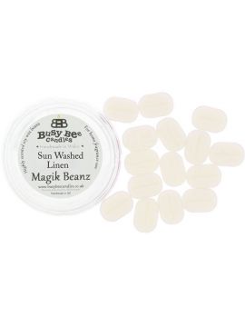 Busy Bee Candles Magik Beanz vonné fazolky Sun Washed Linen