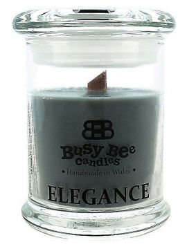 Busy Bee Candles Elegance praskající svíčka Čaj o páté