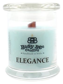 Busy Bee Candles Elegance praskající svíčka Zachumlaná v dece