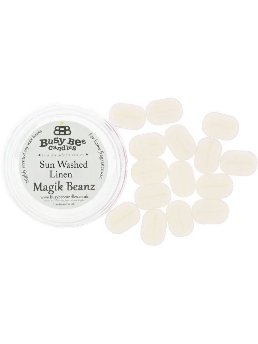 Busy Bee Candles Magik Beanz vonné fazolky Sun Washed Linen