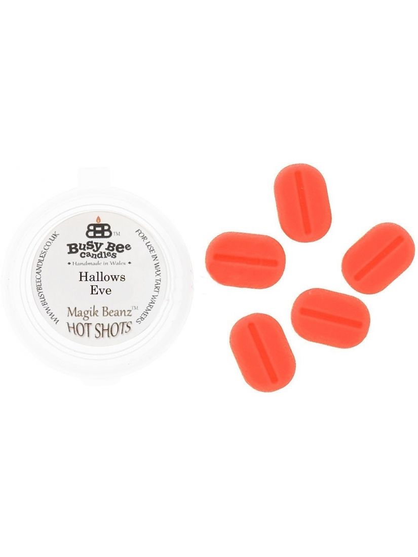 Busy Bee Candles Hot Shots vonné fazolky Halloweenský večer