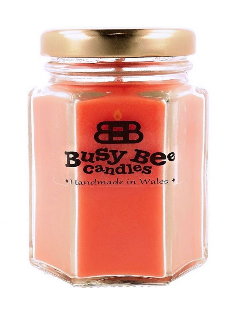 Busy Bee Candles Classic svíčka vel. SMALL Rebarbora & Vanilkový krém