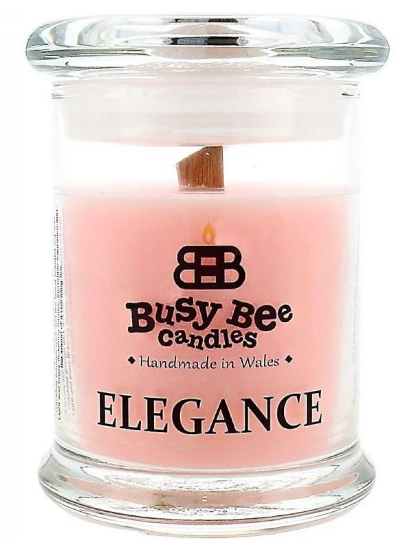 Busy Bee Candles Elegance praskající svíčka Japonský třešňový květ